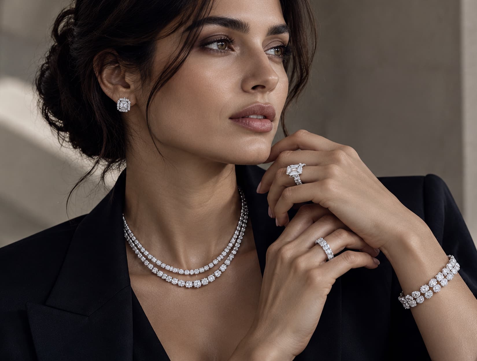 Bespoke jewellery worn naturally