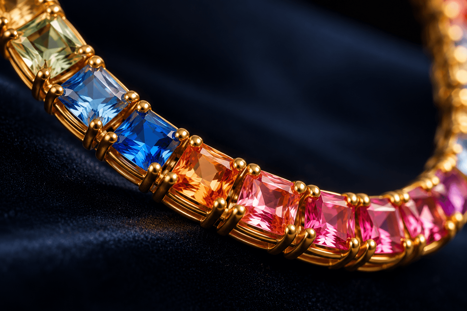 Exceptional precious gemstone detail