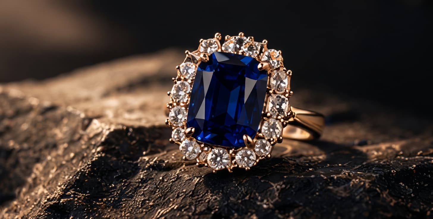 Rare diamonds and precious gemstones