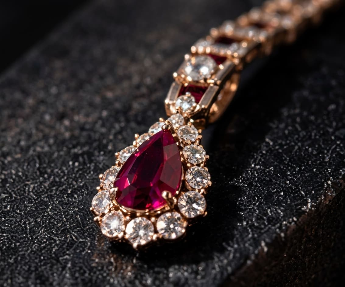 Statement jewellery detail